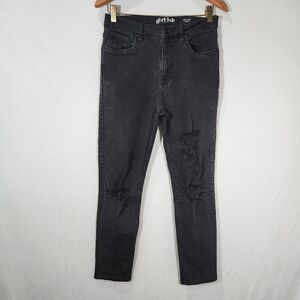 2 For 20 High Rise Black Jeans with Distressed Style